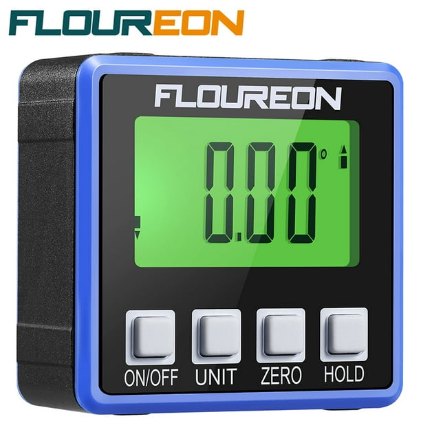 Digital Angle Finder LCD Digital Angle Gauge Protractor Inclinometer Bevel Box